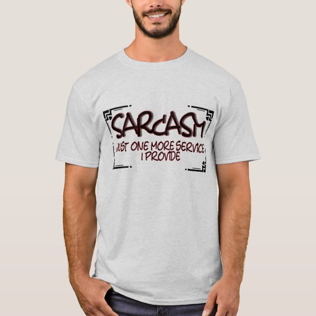 T-shirt Sarcasme (Devant)