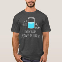 Sarcasme en verre d'eau de professeur de Sciences