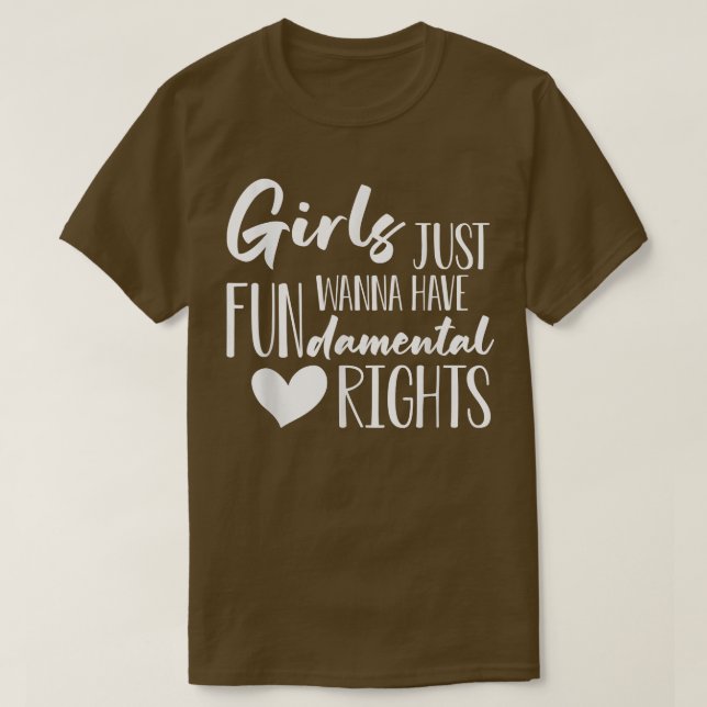 T-shirt Sarcasme Feminisme Citation Pour Les Droits Des Fe (Design devant)
