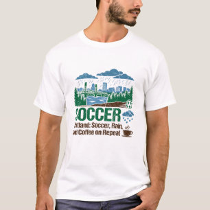 T-shirt Sarcasme PDX et argot fluide de Portland
