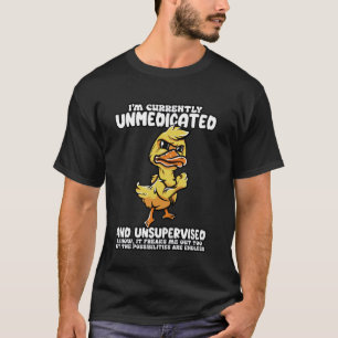 T-shirt Sarcasme Sarcastique actuellement non surveillé Sa