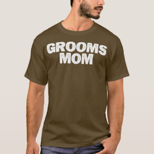 T-shirt Sarcastic Funny Grooms Maman Dit Sarcasme Plaisant