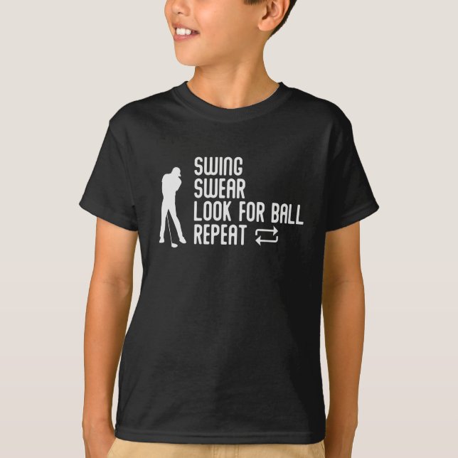 T-shirt Sarcastic Golf Plaisanterie Golf Course Humour Gol (Devant)