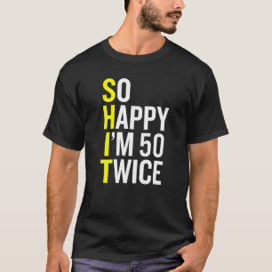 T-shirt Sarcastique 50 ans B Jour 50e Anniversaire Gag