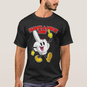 T-shirt Sarcastique Avoir Un Bon Jour Panier À Gant À Doig
