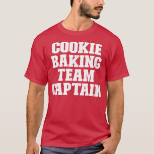 T-shirt Sarcastique Funny Cookie Team Cuisine Capitaine