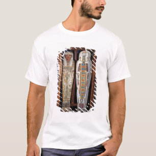 T-shirt Sarcophage égyptien couvert de hiéroglyphes (p