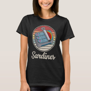 T-shirt Sardine anchois poissons plats de poisson cuisine