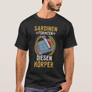 T-shirt Sardine anchois poissons plats de poisson cuisine