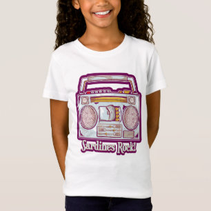 T-Shirt Sardines amusantes en chaîne stéréo