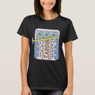 T-shirt Sardines bleues