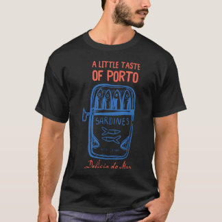 T-shirt Sardines du Portugal Poisson en Conserve Rétro