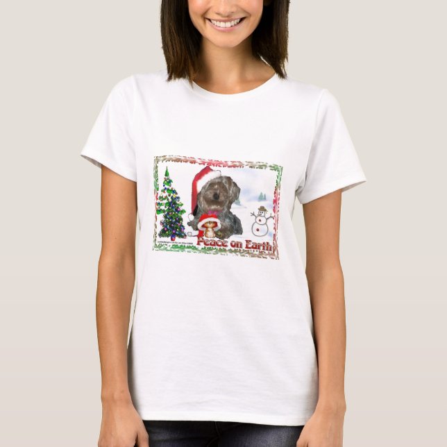 T-shirt Sasha Sydney Silky Chien Souris Vêtements de vacan (Devant)