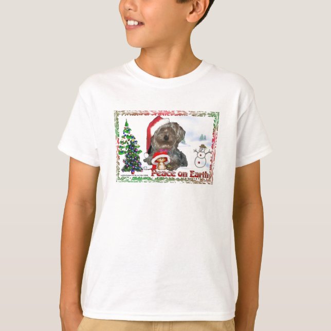 T-shirt Sasha Sydney Silky Chien Souris Vêtements de vacan (Devant)