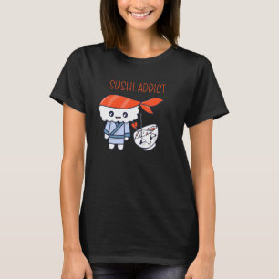 T-shirt Sashimi Japonais Food Sushi Addict Saumon Sushi