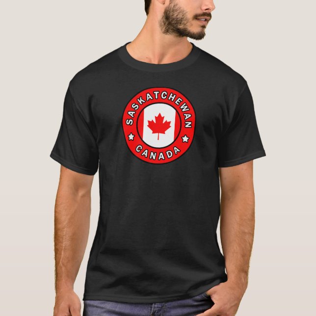 T-shirt Saskatchewan Canada (Devant)