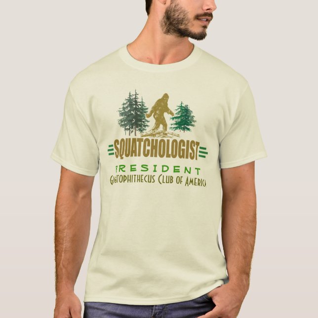 T-shirt Sasquatatch Tracker (Devant)
