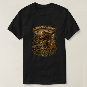 T-shirt Sasquatch Bigfoot