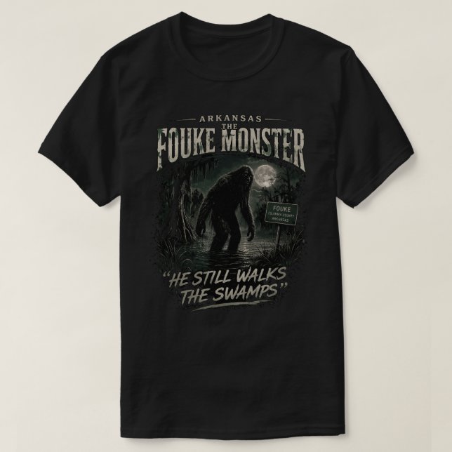 T-shirt Sasquatch Bigfoot (Design devant)