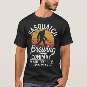 T-shirt Sasquatch Brewing Company Faisant Disparaître Cett