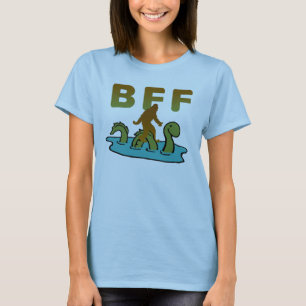 T-shirt Sasquatch et Nessie sont BFF