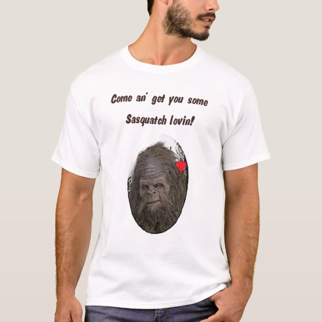 T-shirt Sasquatch Lovin (Devant)