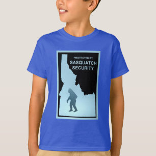 T-shirt Sasquatch Security - Idaho