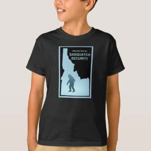 T-shirt Sasquatch Security - Idaho