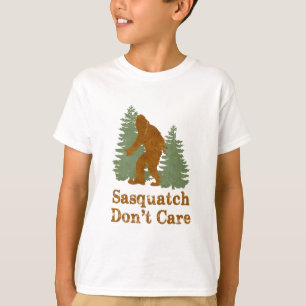T-shirt Sasquatch s'en fiche