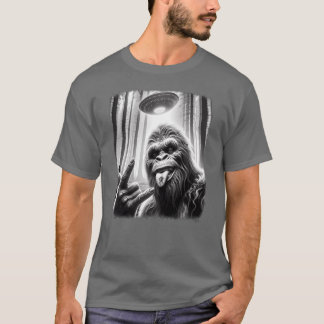 T-shirt Sasquatch Sie Big Foot Rock Sur UFO Alien Amusemen
