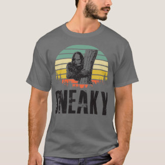 T-shirt Sasquatch sournois Bigfoot Sneaky Attitude V