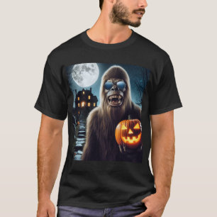T-shirt Sasquatch sur Halloween