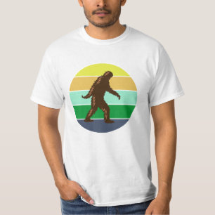 T-shirt Sasquatch vintage Sunset Bigfoot