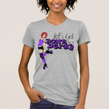 T-shirt Sass E. Purple Down & Derby