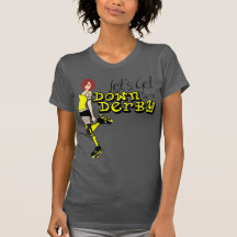 T-shirt Sass E. Yellow Down & Derby