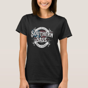 T-shirt Sass Sud Classique Touche De Badass
