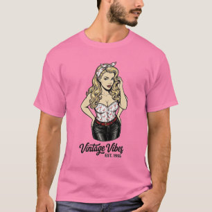T-shirt Sass vintage, sans excuses