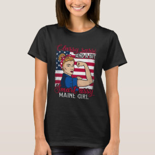 T-shirt Sassi Classique Et Un Peu Intelligente Assi Maine