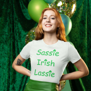 T-shirt Sassie Irish Lassie