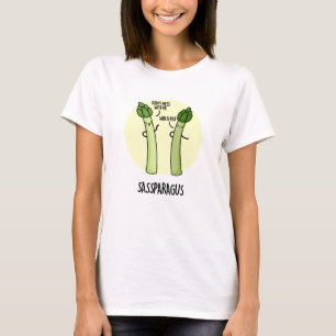 T-shirt Sassparagus Funny Asparagus Vegetable Pun