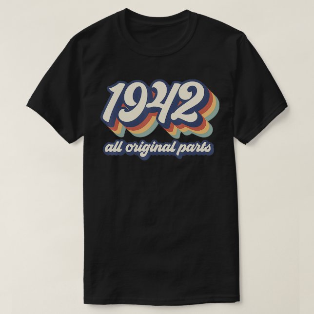 T-shirt Sassy depuis 1942 Fabuleux 80e anniversaire des ca (Design devant)