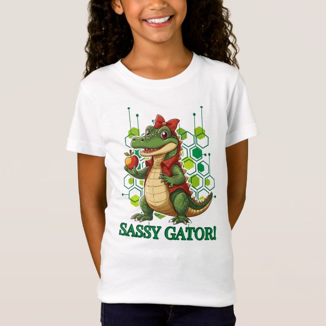 T-Shirt Sassy Gator (Devant)