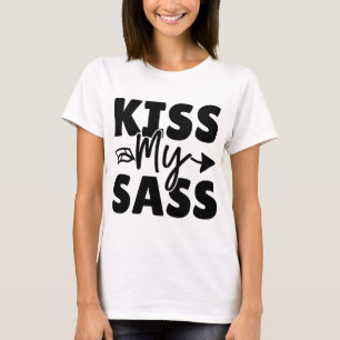 T-shirt Sassy Graphic Tee avec attitude