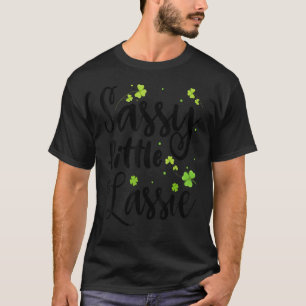 T-shirt Sassy Little Lassie St. Patrick's Day
