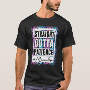 T-shirt Sassy Mama Tee Droit Devant Patience Leopard Mam