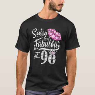 T-shirt Sasy Et Fabuleux À 90 Ans 90E Anniversaire C