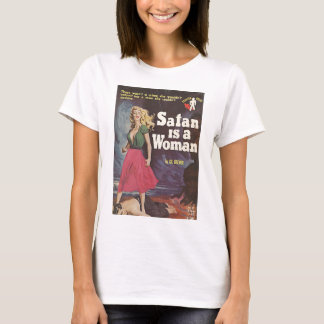 T-shirt satan est une femme !