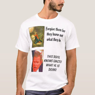 T-shirt SATAN, le Christ dans le jardin de Gethsemane,