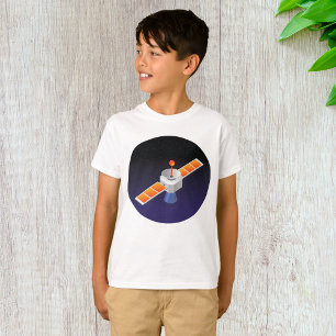 T-shirt Satellite dans l'espace