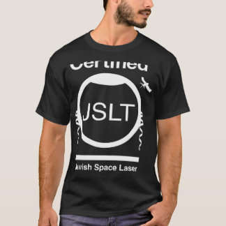 T-SHIRT SATELLITE TECHNIQUE LASER ESPACE JUIF CERTIFIÉ